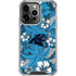 NFL Carolina Panthers Tropical Print iPhone 16 Pro Clear Case